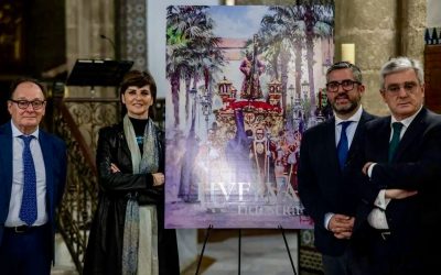 Una pintura de la artista Nuria Barreda, de nuevo portada de la edición 2025 de ‘Huelva Nuestra’